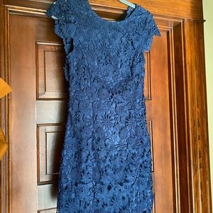 Navy Lulus Dress